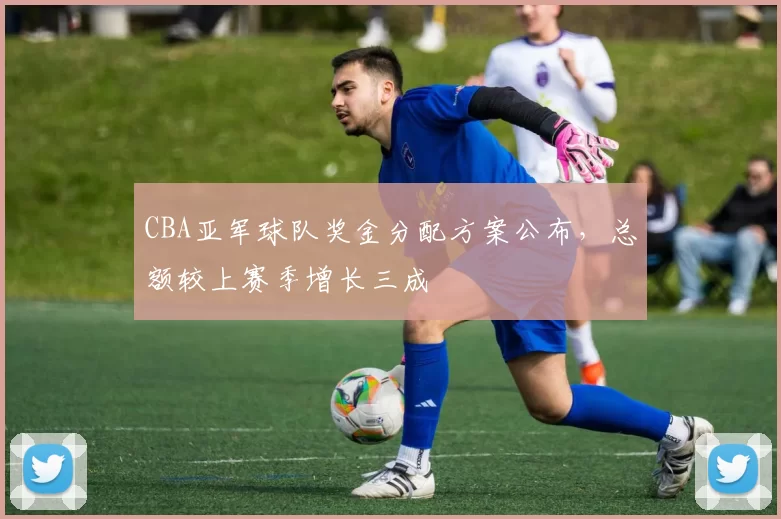 CBA亚军球队奖金分配方案公布，总额较上赛季增长三成