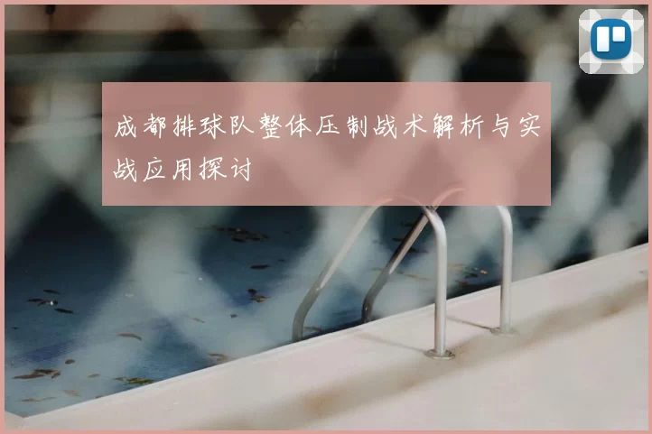 成都排球队整体压制战术解析与实战应用探讨
