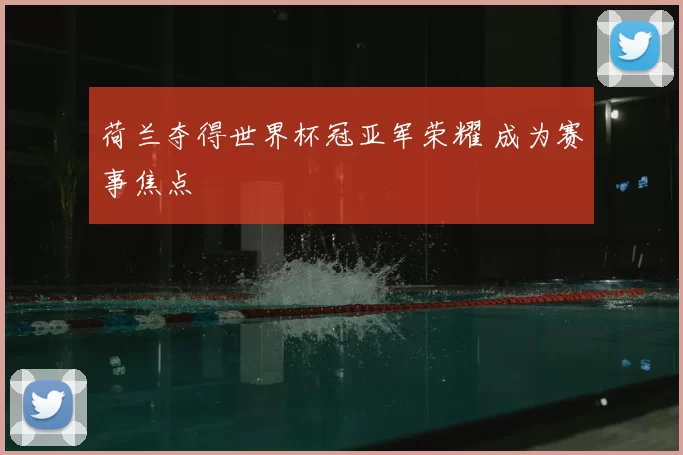 荷兰夺得世界杯冠亚军荣耀 成为赛事焦点
